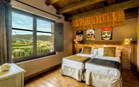 Habitación con dos camas